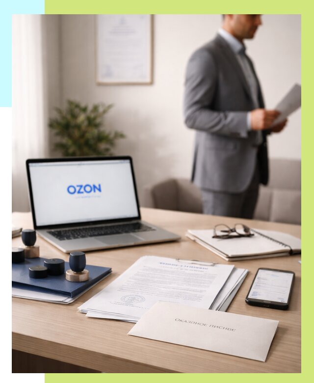 Отказное письмо для Ozon в Чернушке от 3555 р. | Сертэкс